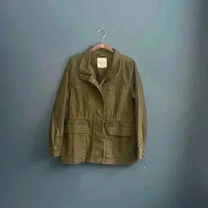 Madewell army green utility jacket woman’s‎ size small coat